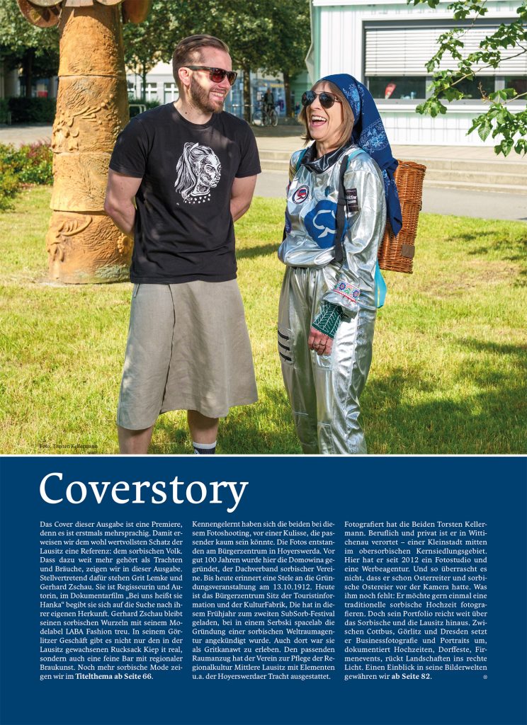 Covershooting Lausitz Magazin August 2025