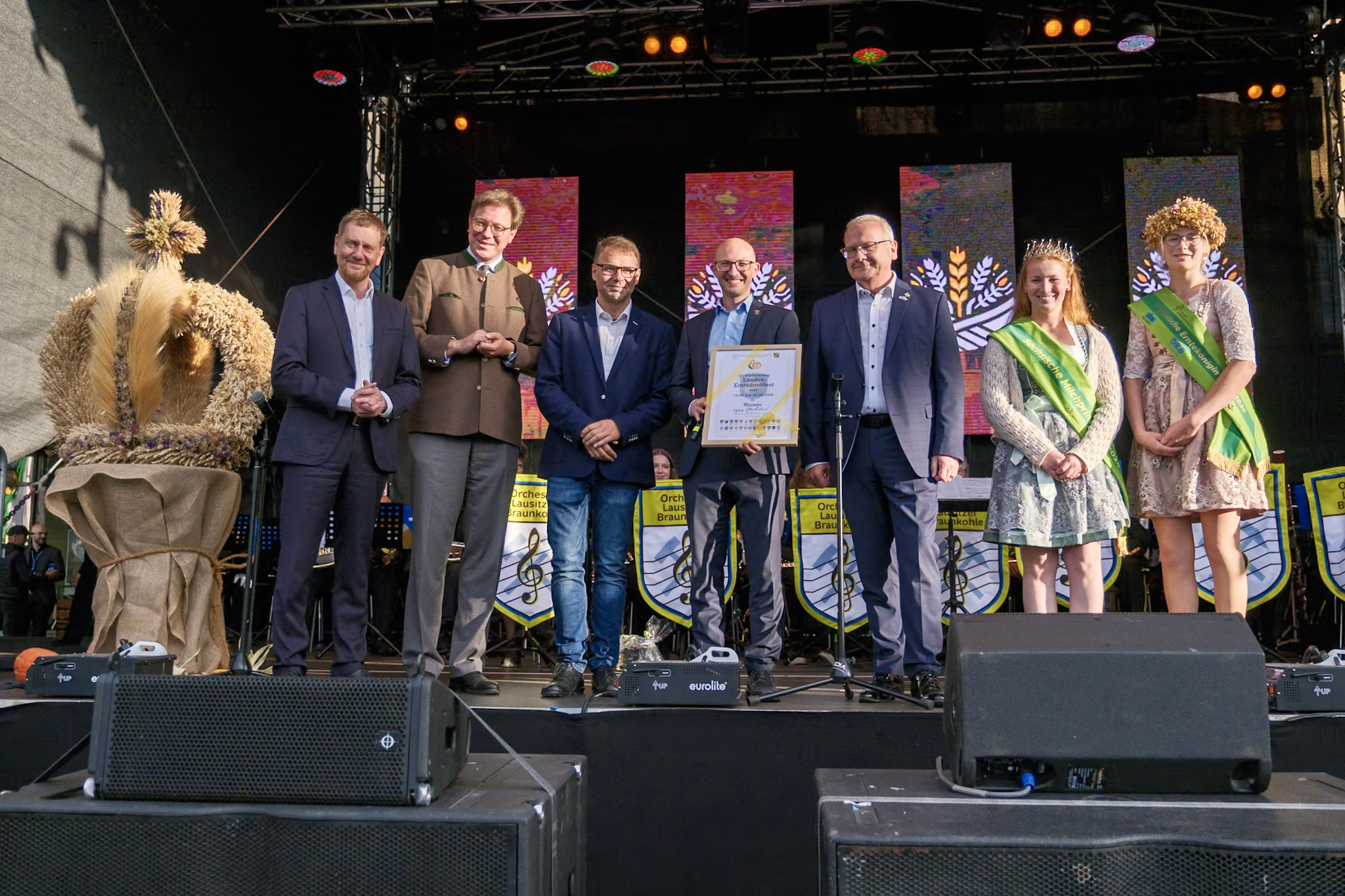 Landeserntedankfest Hoyerswerda Landeserntedankfest Sachsen 2025 in Hoyerswerda