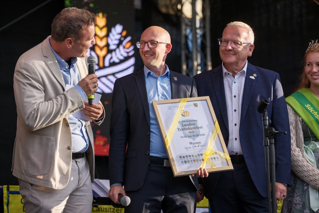 Landeserntedankfest Sachsen 2025 in Hoyerswerda